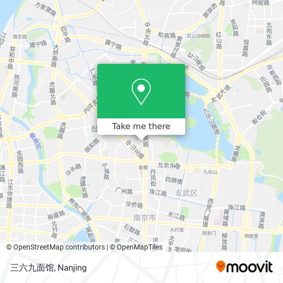 三六九面馆 map
