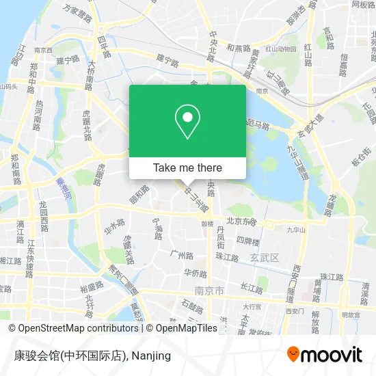 康骏会馆(中环国际店) map