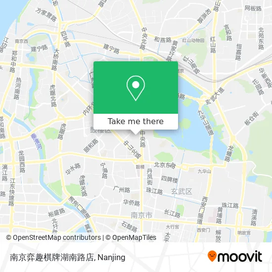 南京弈趣棋牌湖南路店 map