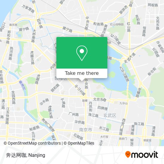 奔达网咖 map