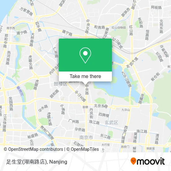 足生堂(湖南路店) map