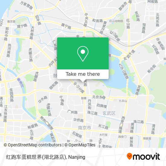 红跑车蛋糕世界(湖北路店) map