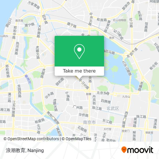 浪潮教育 map