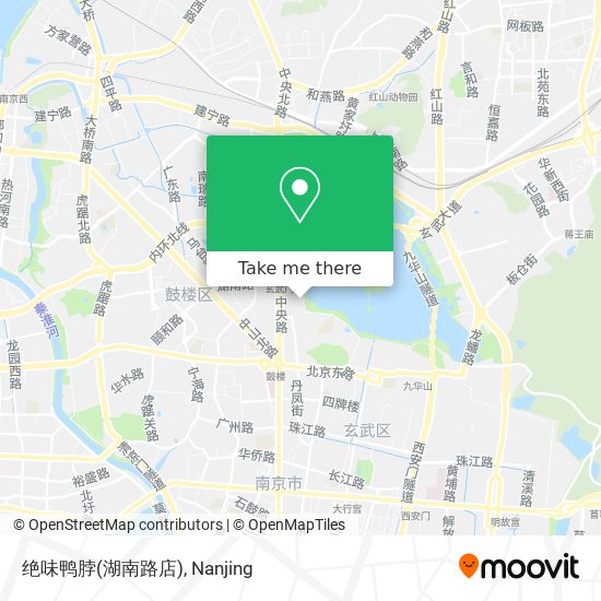 绝味鸭脖(湖南路店) map