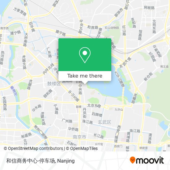 和信商务中心-停车场 map