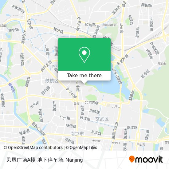 凤凰广场A楼-地下停车场 map