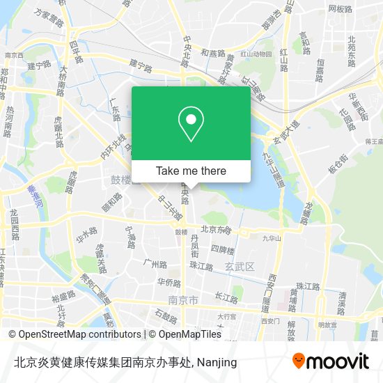 北京炎黄健康传媒集团南京办事处 map