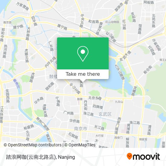 踏浪网咖(云南北路店) map