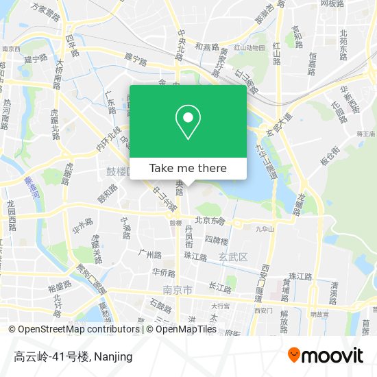 高云岭-41号楼 map