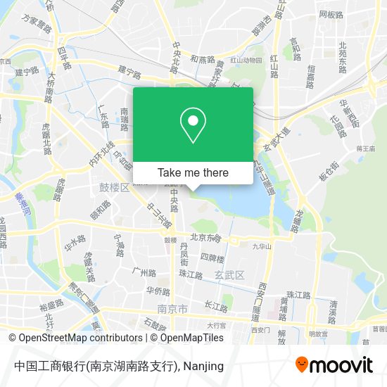 中国工商银行(南京湖南路支行) map