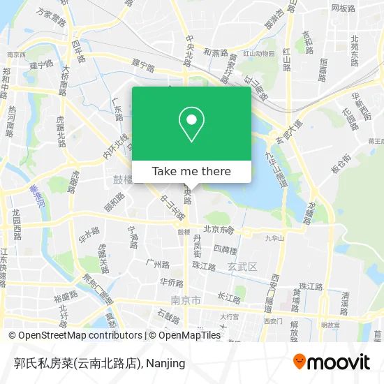 郭氏私房菜(云南北路店) map