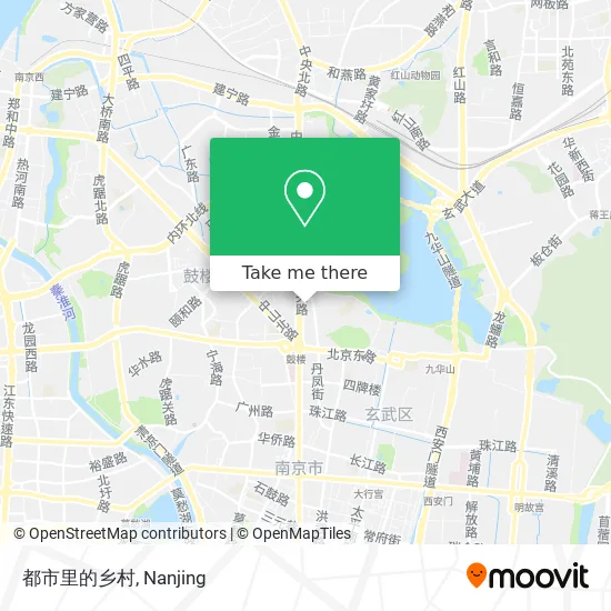 都市里的乡村 map