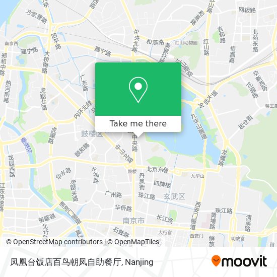 凤凰台饭店百鸟朝凤自助餐厅 map