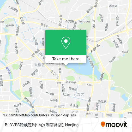 BLOVES婚戒定制中心(湖南路店) map