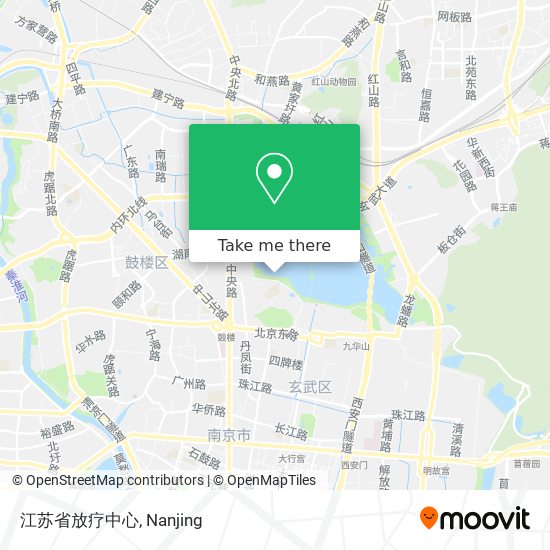 江苏省放疗中心 map