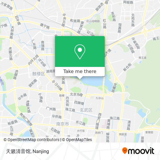 天籁清音馆 map