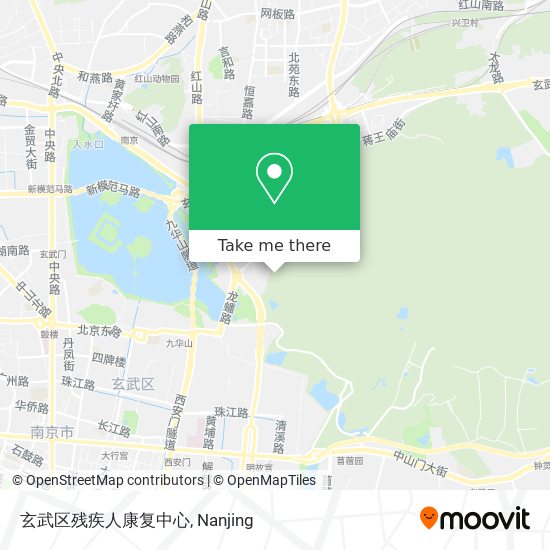 玄武区残疾人康复中心 map