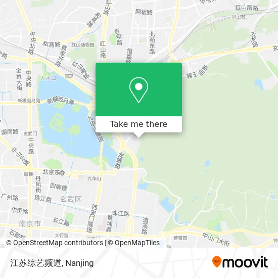 江苏综艺频道 map