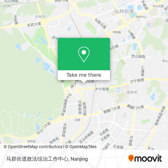 马群街道政法综治工作中心 map