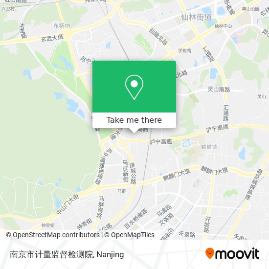 南京市计量监督检测院 map