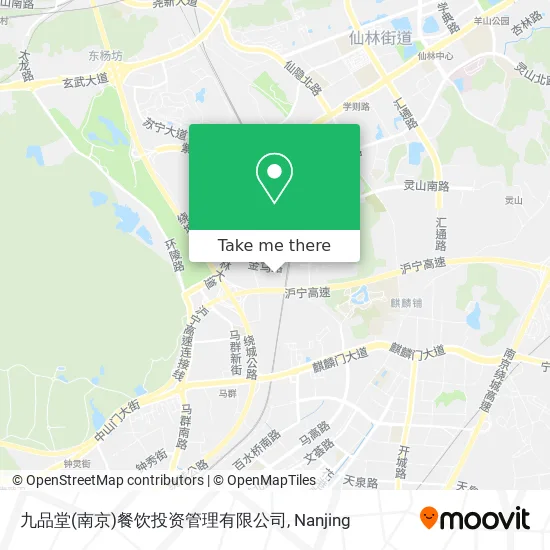 九品堂(南京)餐饮投资管理有限公司 map