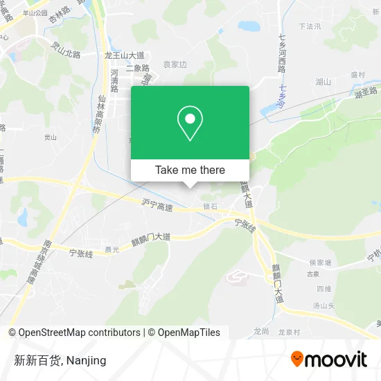 新新百货 map