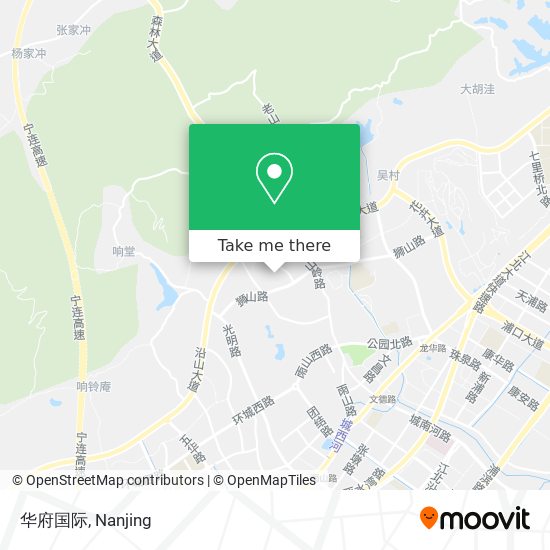 华府国际 map