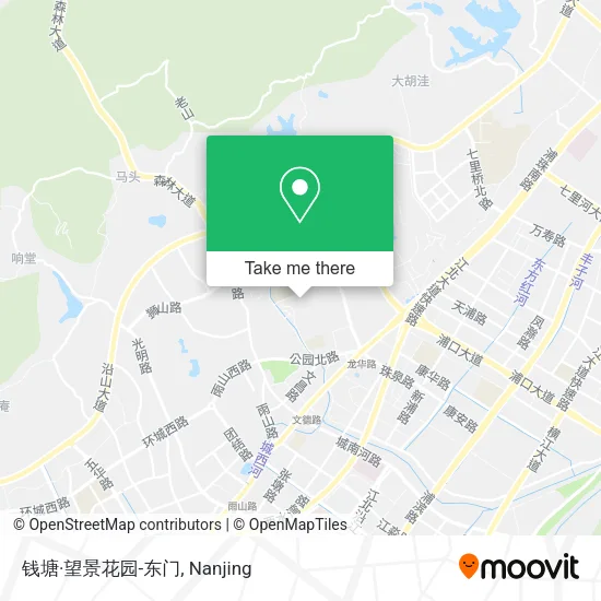 钱塘·望景花园-东门 map