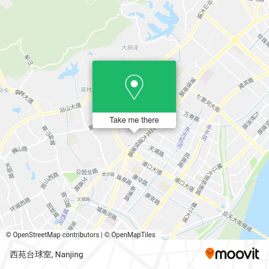 西苑台球室 map