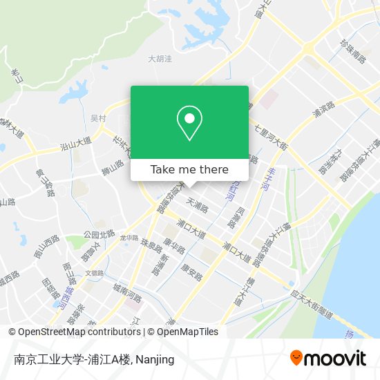 南京工业大学-浦江A楼 map