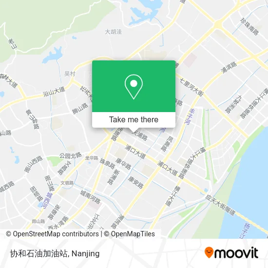 协和石油加油站 map