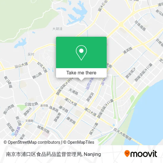 南京市浦口区食品药品监督管理局 map