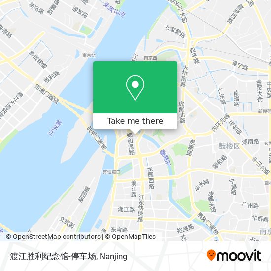 渡江胜利纪念馆-停车场 map