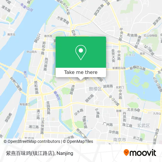 紫燕百味鸡(镇江路店) map