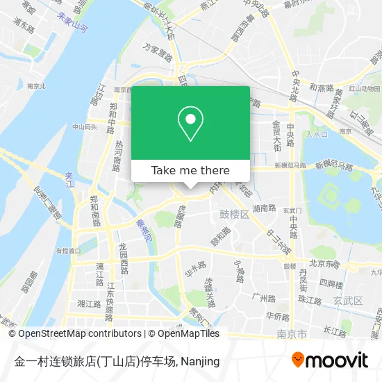 金一村连锁旅店(丁山店)停车场 map