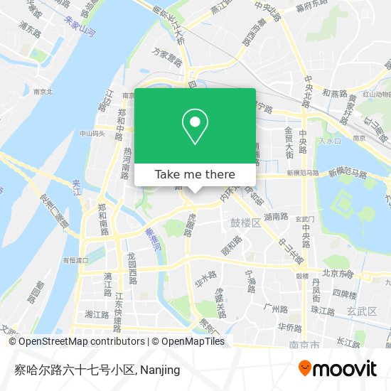 察哈尔路六十七号小区 map