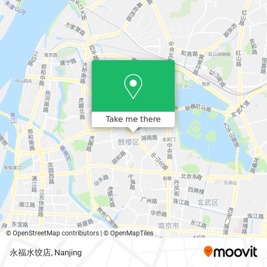 永福水饺店 map