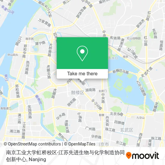 南京工业大学虹桥校区-江苏先进生物与化学制造协同创新中心 map