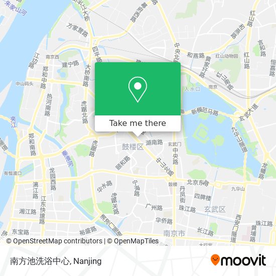 南方池洗浴中心 map