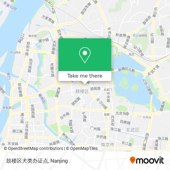 鼓楼区犬类办证点 map
