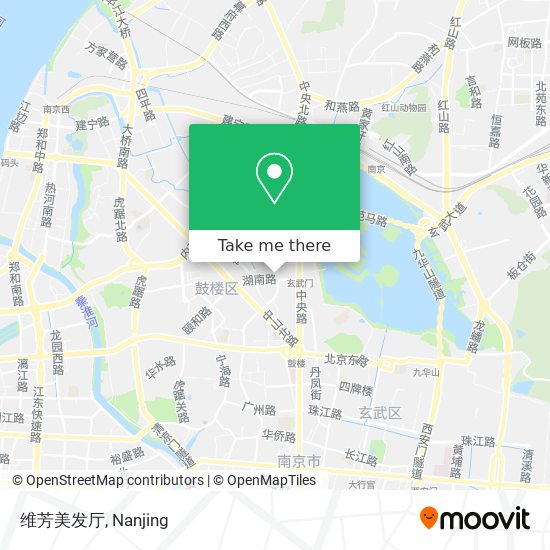 维芳美发厅 map