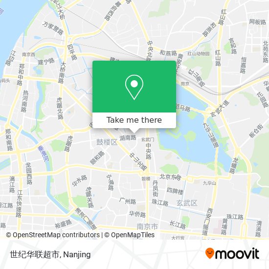 世纪华联超市 map