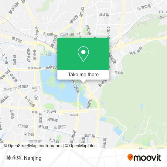 芙蓉桥 map