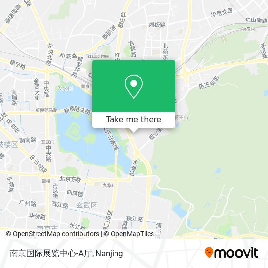 南京国际展览中心-A厅 map