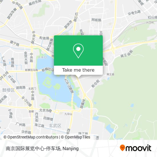 南京国际展览中心-停车场 map