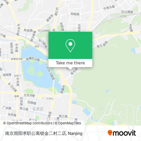 南京雨阳求职公寓锁金二村二店 map