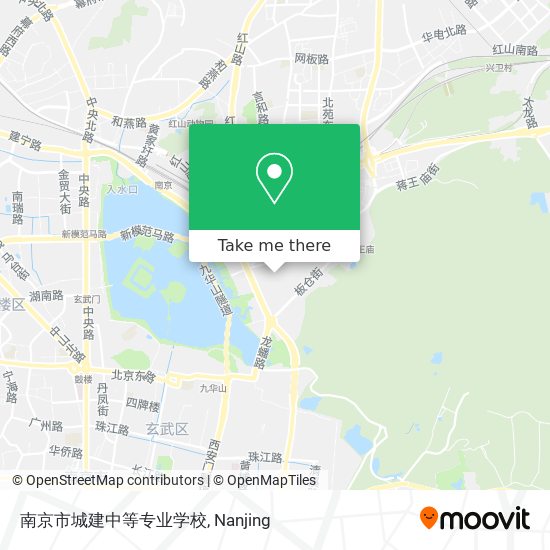 南京市城建中等专业学校 map