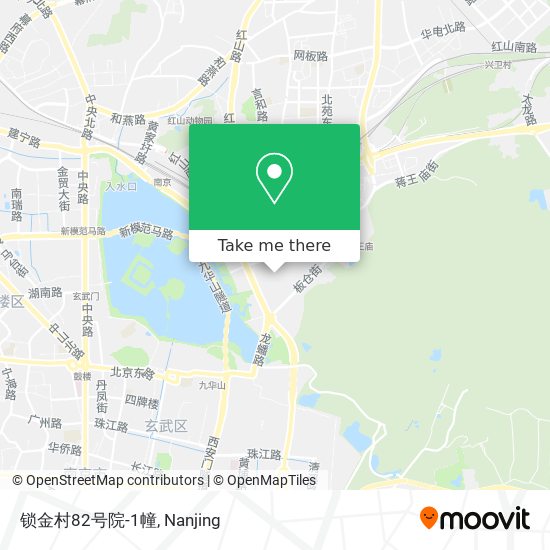 锁金村82号院-1幢 map