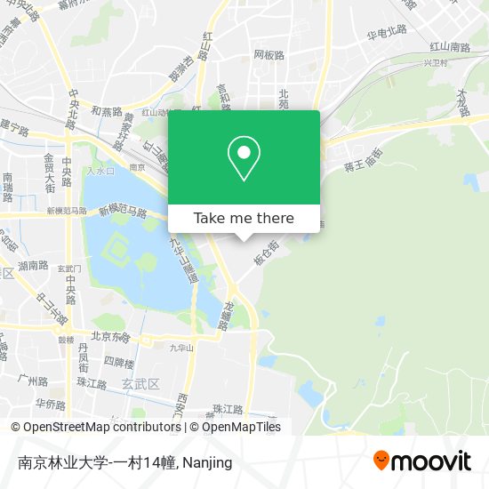 南京林业大学-一村14幢 map