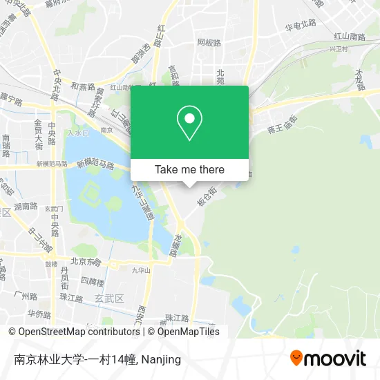 南京林业大学-一村14幢 map